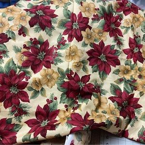 Poinsettia Fabric stunning